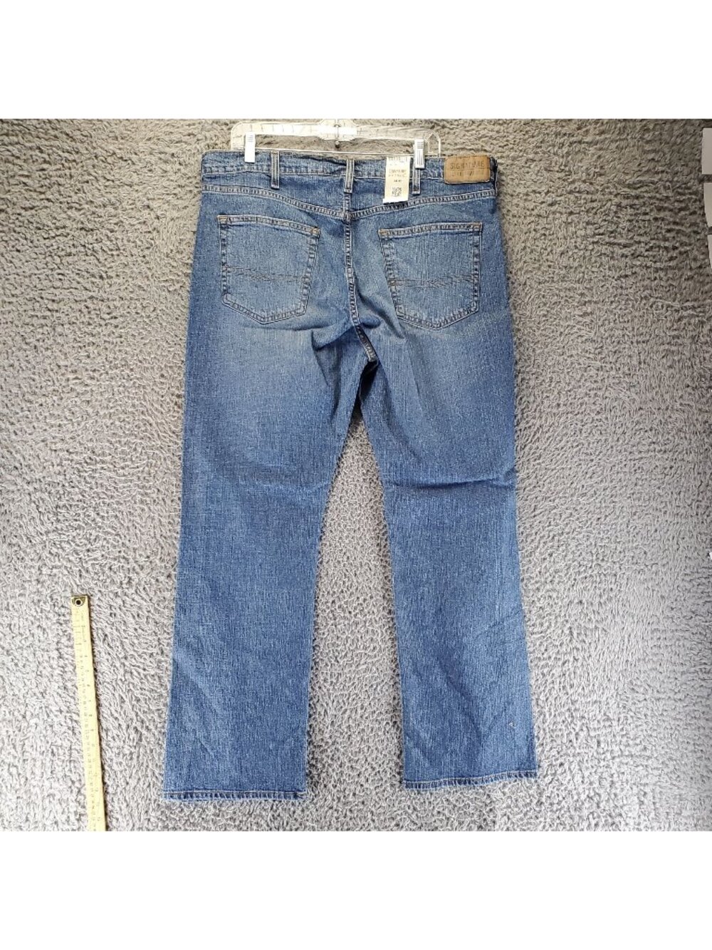 Signature By Levi Strauss Jeans Men 38x32 Blue Bootcut Stretch Denim *NWT*